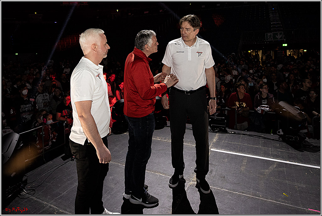 Koelner Haie Abschiedsfeier; Koeln, 22.04.2022